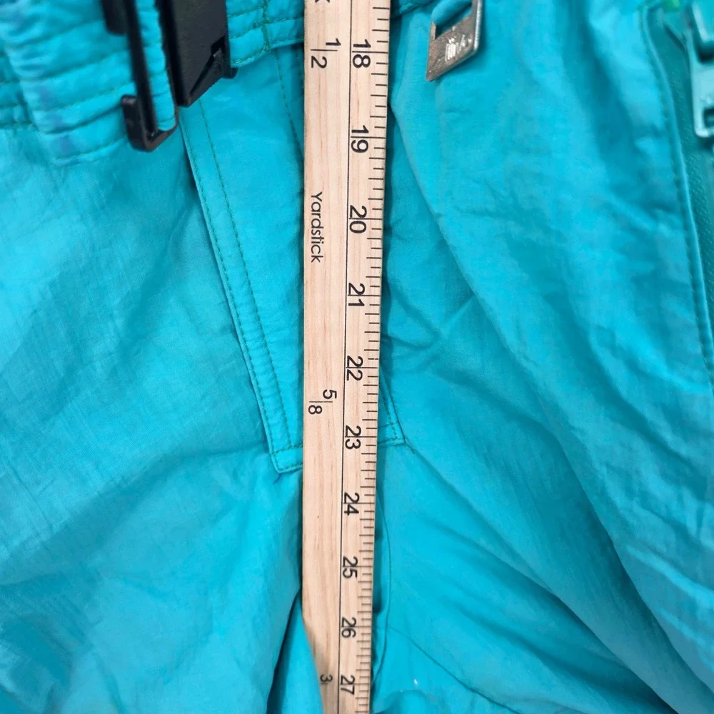 Vintage Club Attivo Ski Suit Teal Purple Pink Colorblock Boys 12 Retro 80s 90s